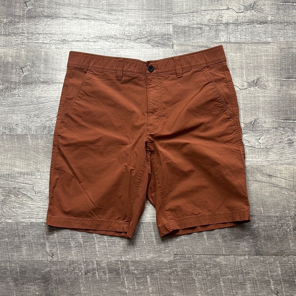 Eddie‎ Bauer Brown Flat Front Shorts